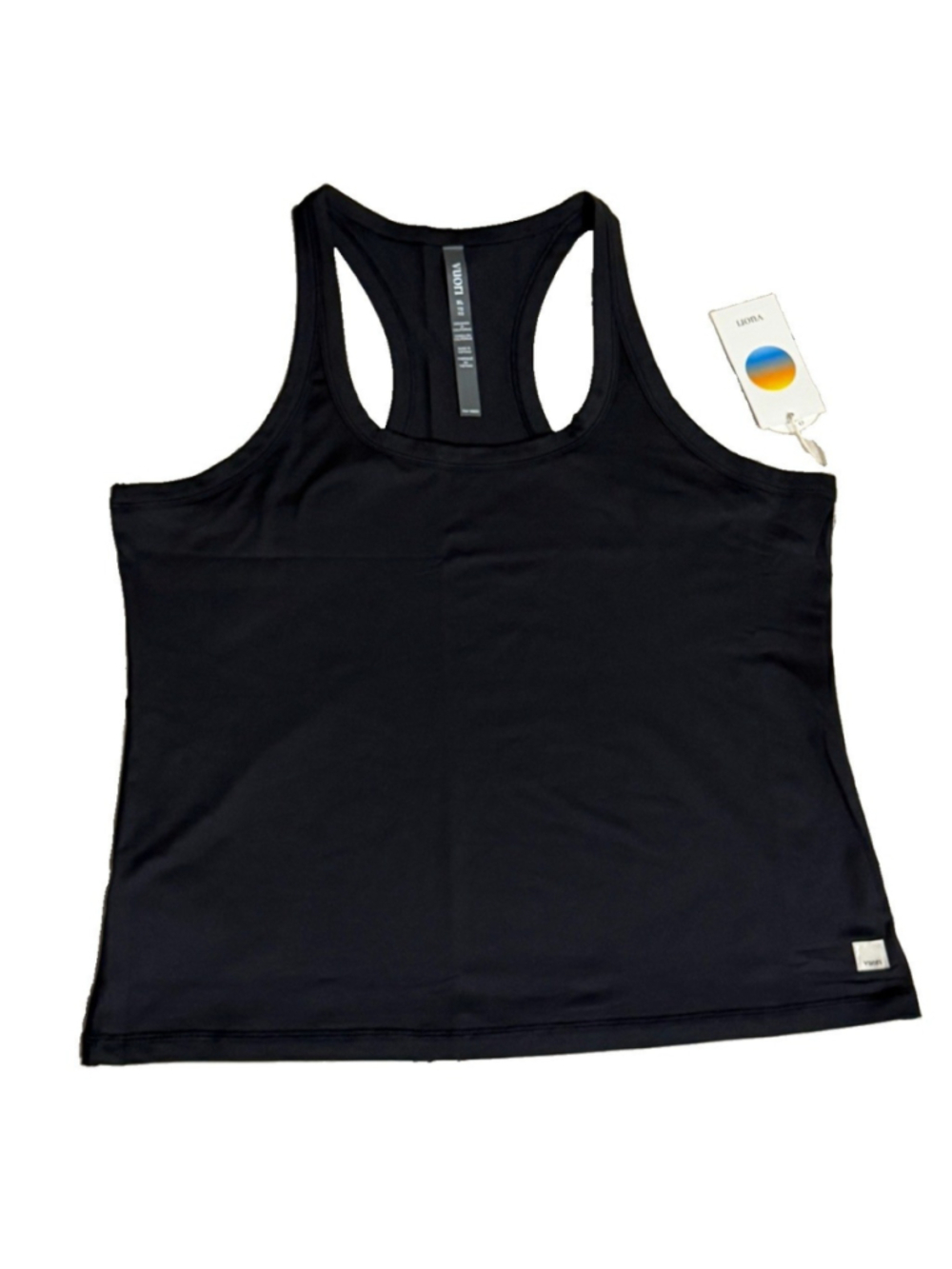 VUORI LUX RACERBACK TANK TOP BLACK COLOR SIZE XL NWT